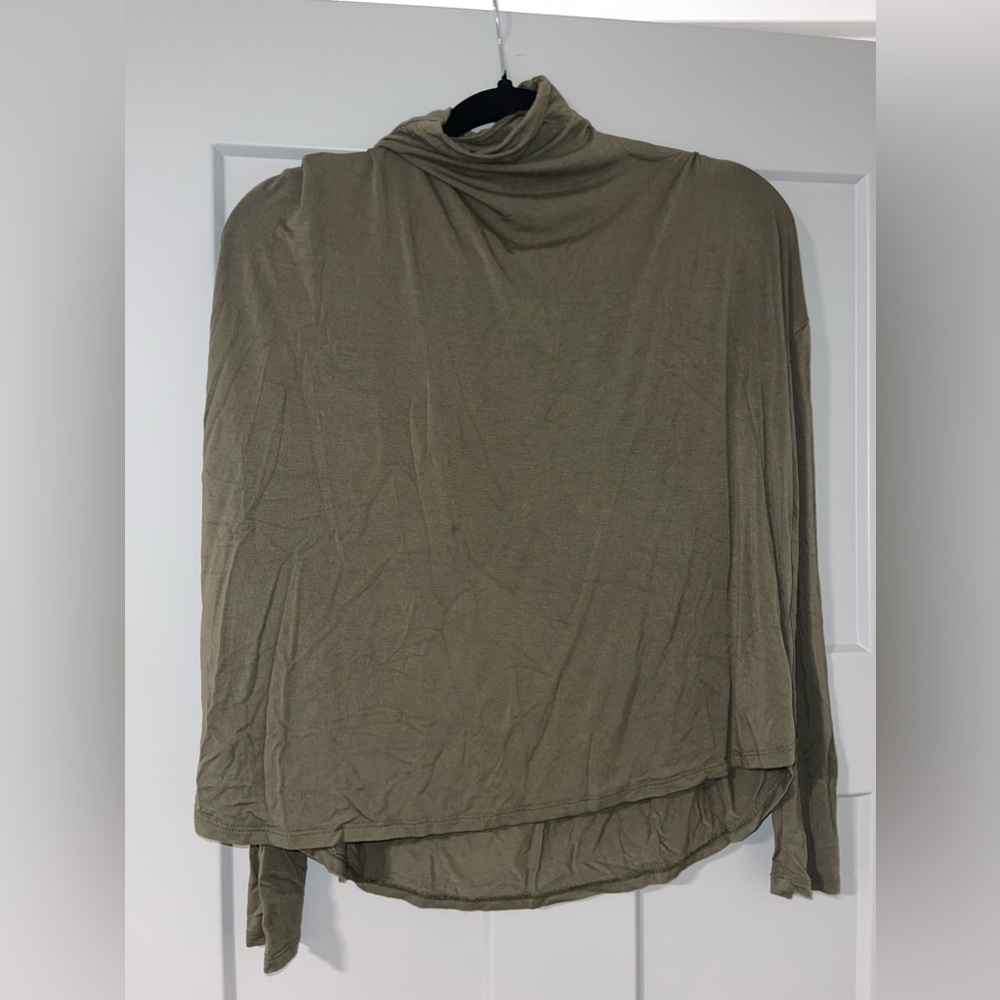 Aritzia Green Turtle neck